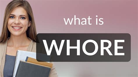 whore meaning|whore, n. meanings, etymology and more .